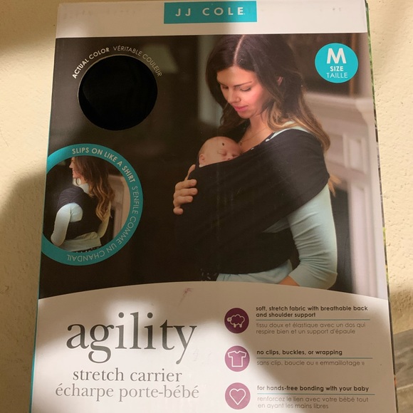 jj cole agility stretch carrier sizing